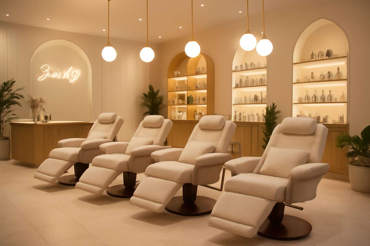 beauty salon description example