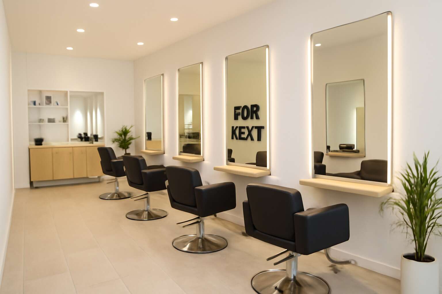 beauty salon for rent