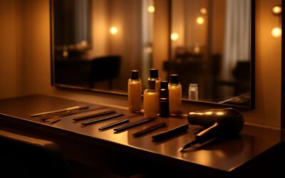Elevate Your Salon Brand with a Captivating salon equipment background