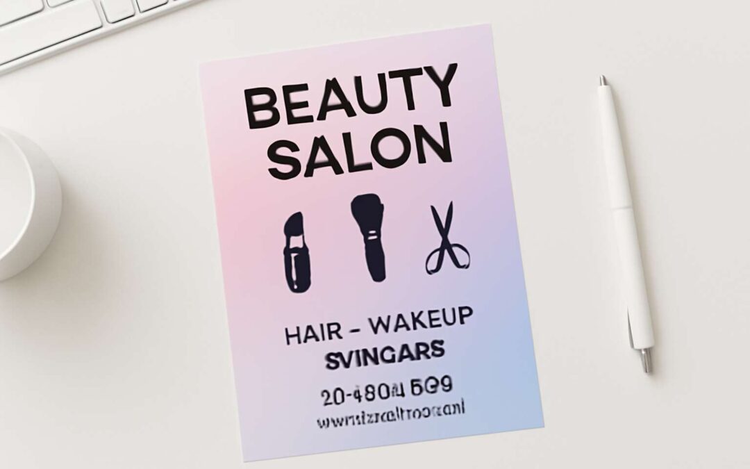 Boost bookings with beauty salon flyer design: a stunning, must-see guide