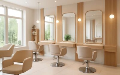 Create a Luxe Space with hair beauty salon design: Bold, Bright, and Inviting.