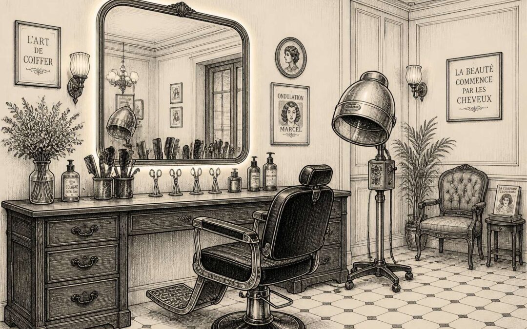 Hair salon equipment drawing is easy with this guide